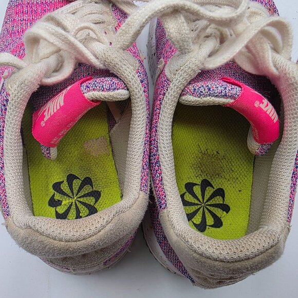 Nike Air Force 1 Crater Knit Pink Purple Fuchsia Glow Womens Size 6 Shoes - Picture 7 of 13